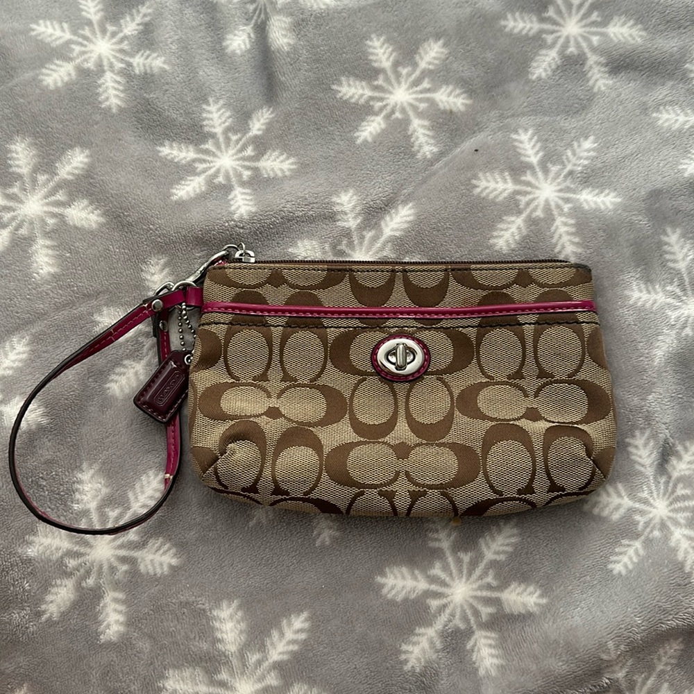 Coach wristlet